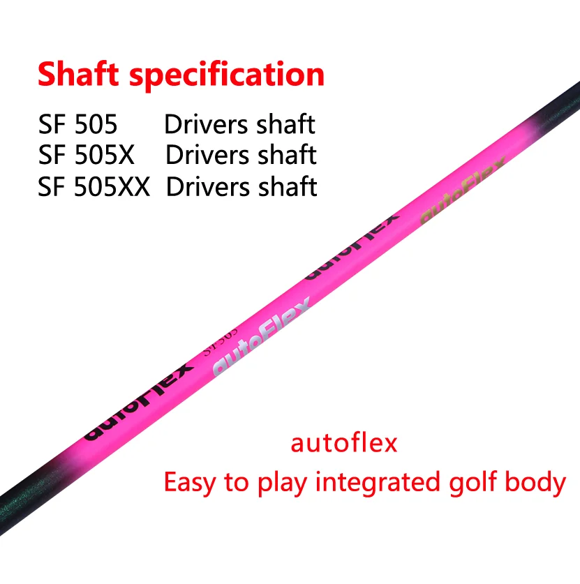 

Golf shaft Autoflex Golf driver shaft sf505/sf505x/sf505xx Flex Graphite Shaft wood shaft Free assembly sleeve and grip