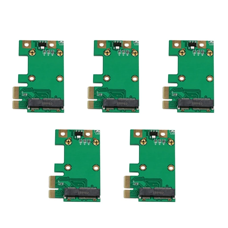 

5X PCIE To Mini PCIE Adapter Card, Efficient, Lightweight And Portable Mini PCIE To USB3.0 Adapter Card