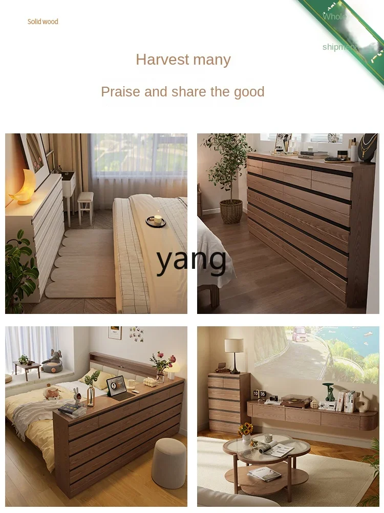 XYY ультратонкий нагрудный шкаф для спальни прикроватный хранения