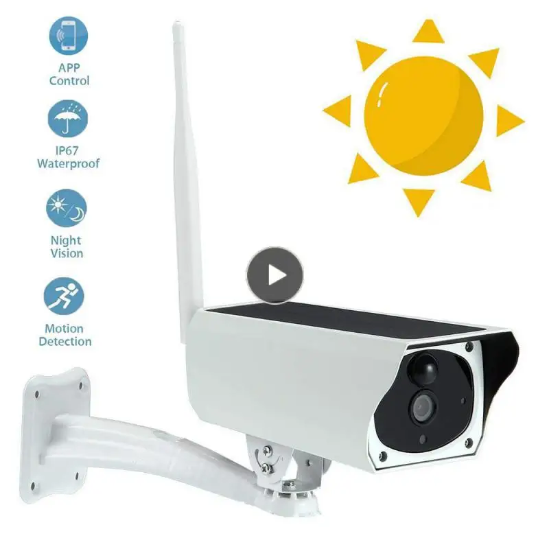 

1080P Solar/USB/battery Surveillance IP Camera Wifi Outdoor Wireless Security Camera Audio IP67 weatherproof i-can app control