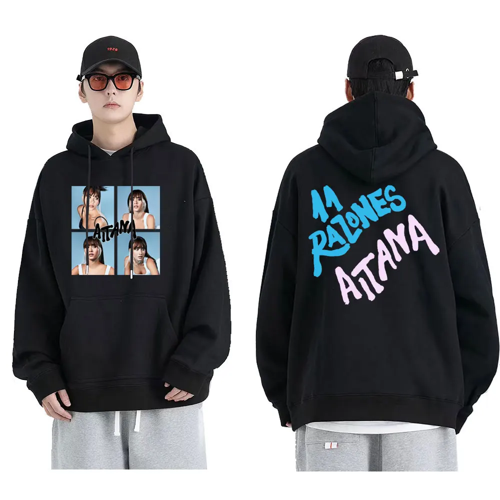 

Singer Music Aitana Ocana Graphic Print Hoodies Sweatshirt Long Sleeves Regular Tops Men Women Fashion Casual Streetwear Hoodie