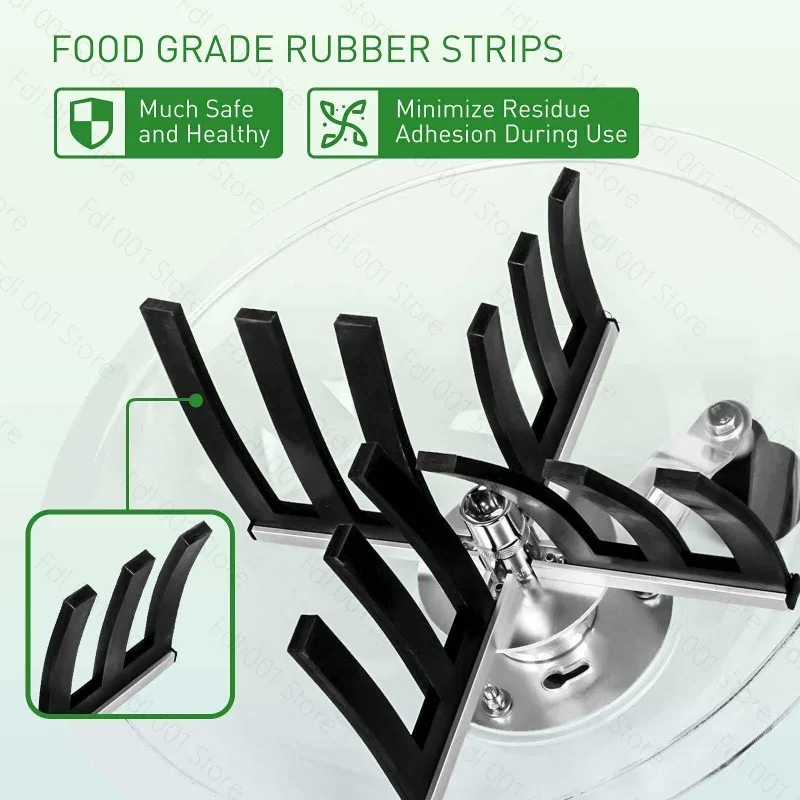 Фото Ручной триммер для травы, растений, травянистых растений и цветов Leaf Bowl Twisted Spin Cut с ручным приводом №3