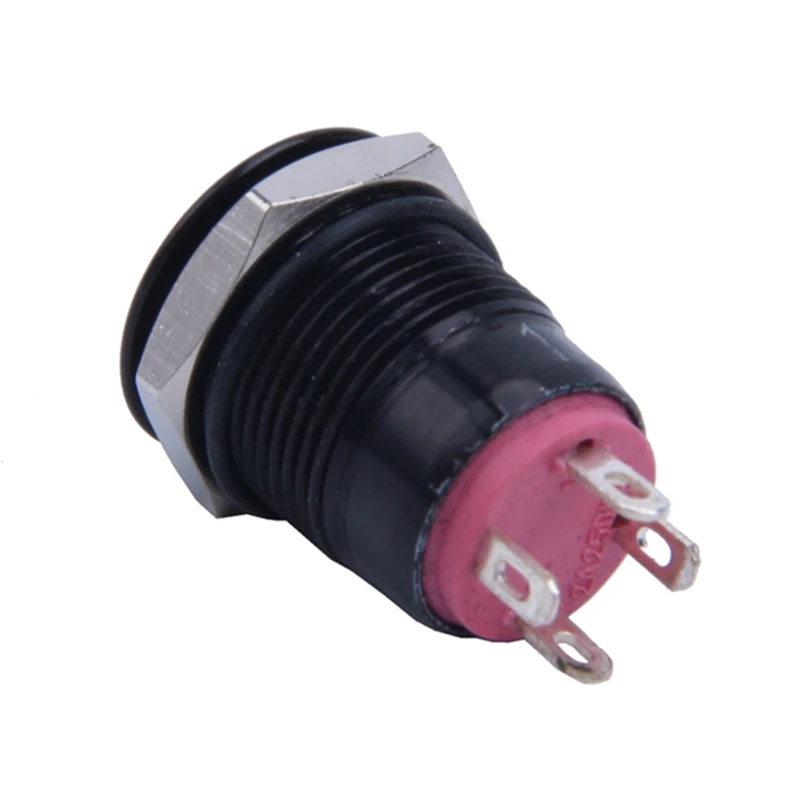 3X 12V 2A 9 5 Mm светодиодный металлическая крышка Мгновенный кнопочный переключатель
