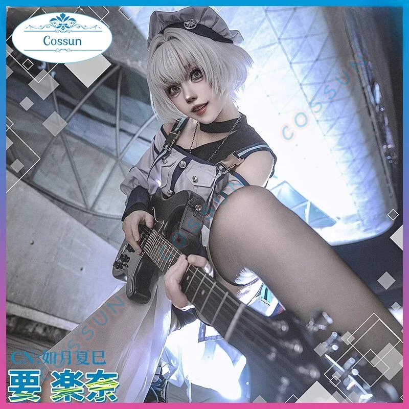 BanG Dream!MyGO!!!!! Раана Канеме Косплей Костюм Хэллоуин Женское Платье LiveHose Лолита