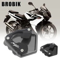brobik for honda crf1000l crf 1000l africa twin 2016 2017 motorcycle accessories kickstand side stand extension foot pad support