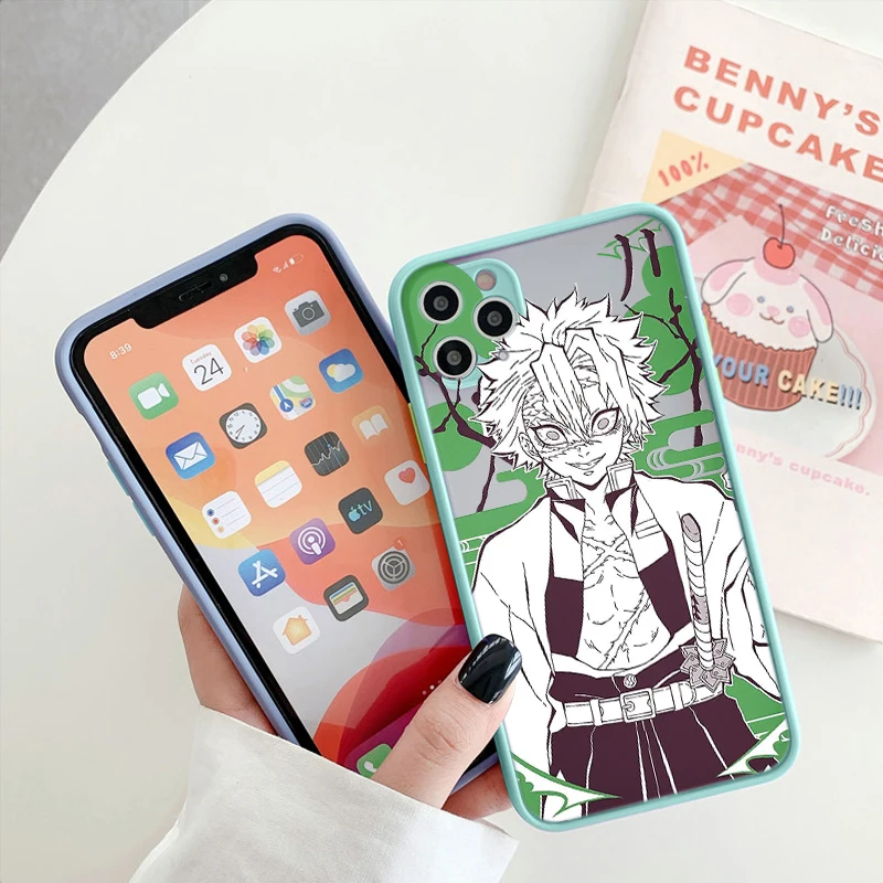 Жесткий чехол для Samsung Galaxy A52 A51 A50 A72 A71 A70 A32 A31 A22 A21S A30 A11 A10 M32 M31 Kimetsu no Yaiba с аниме