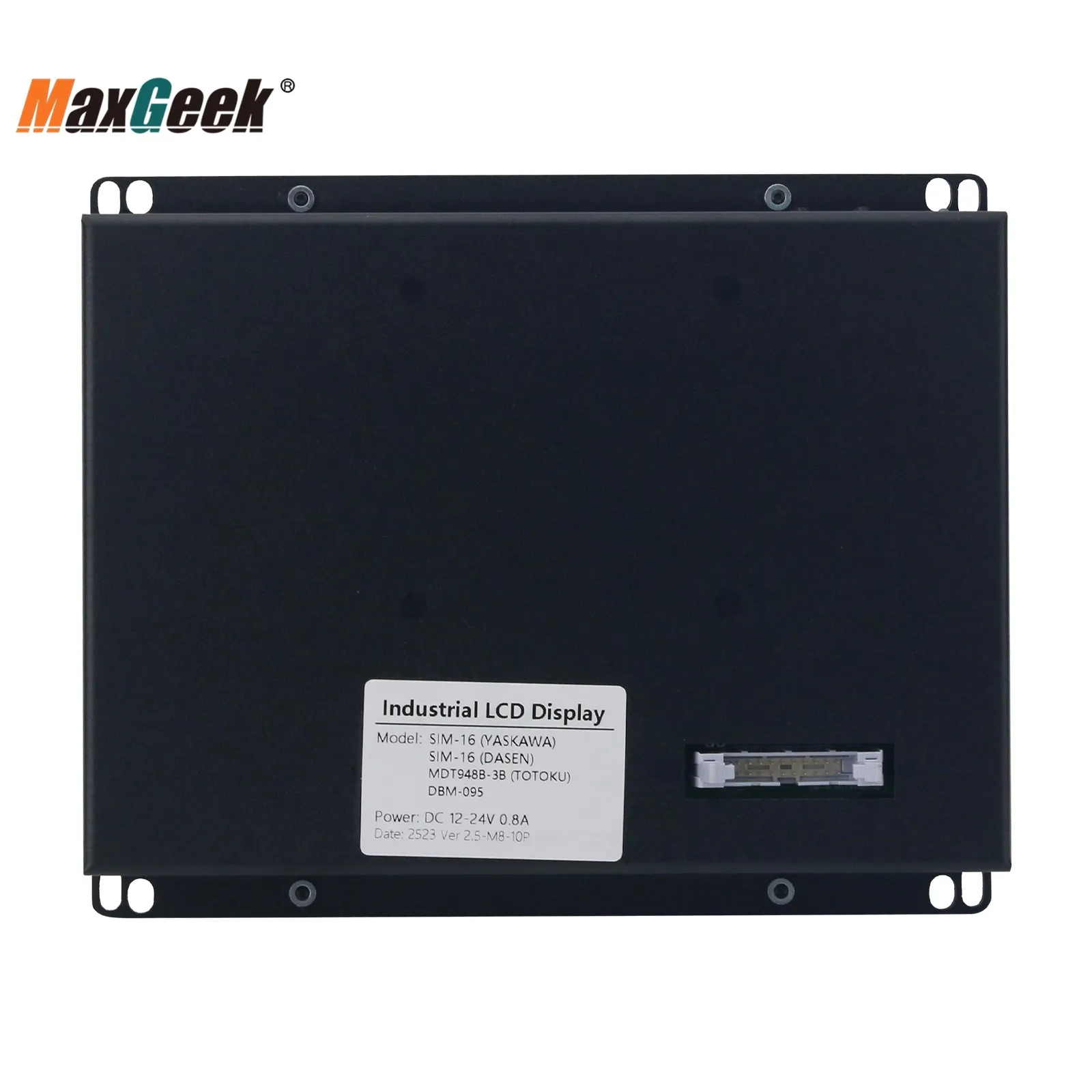 Фото Maxgeek MDT948B-3B SIM-16 Дисплей 9-дюймовый монохромный ЭЛТ ЖК-промышленный монитор DC12V для сервопривода TOTOKU/YASKAWA №3