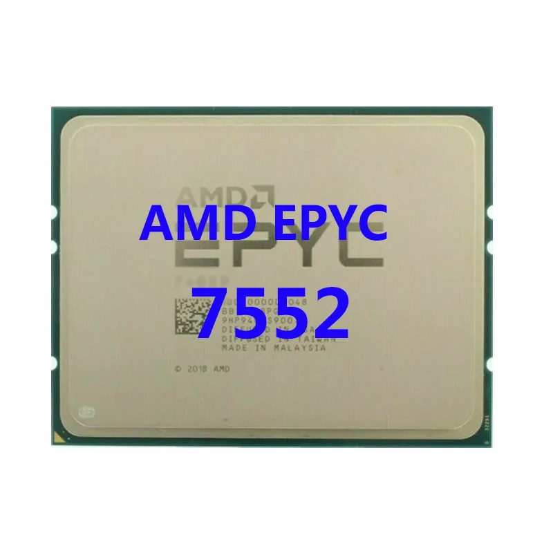 

Процессор AMD EPYC 7552, 2,2 ГГц, 48C/96T, 64 Мб кэш-памяти, 200 Вт, стандартный разъем sp3, процессор для материнской платы LGA4094