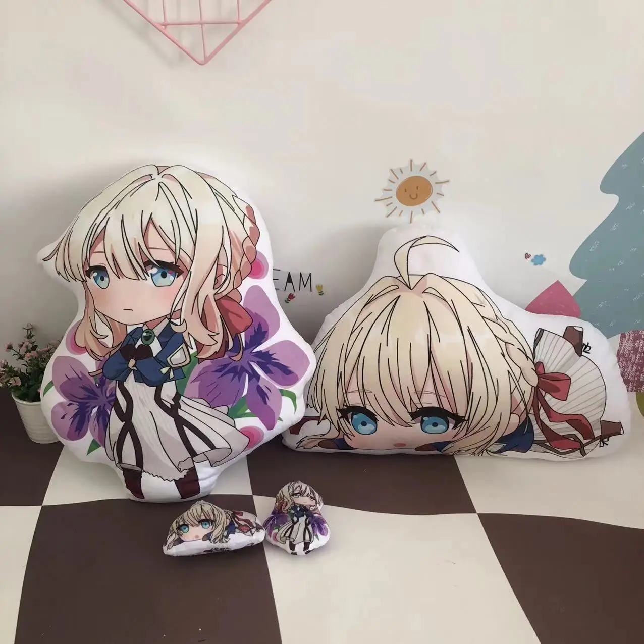 

Подушка Аниме фиолетовая ЕВА гадэн, мягкая плюшевая наполненная подушка, с ассиметричным принтом, игрушки для кукол, рождественские подарки, 10/40 см, 2 вида