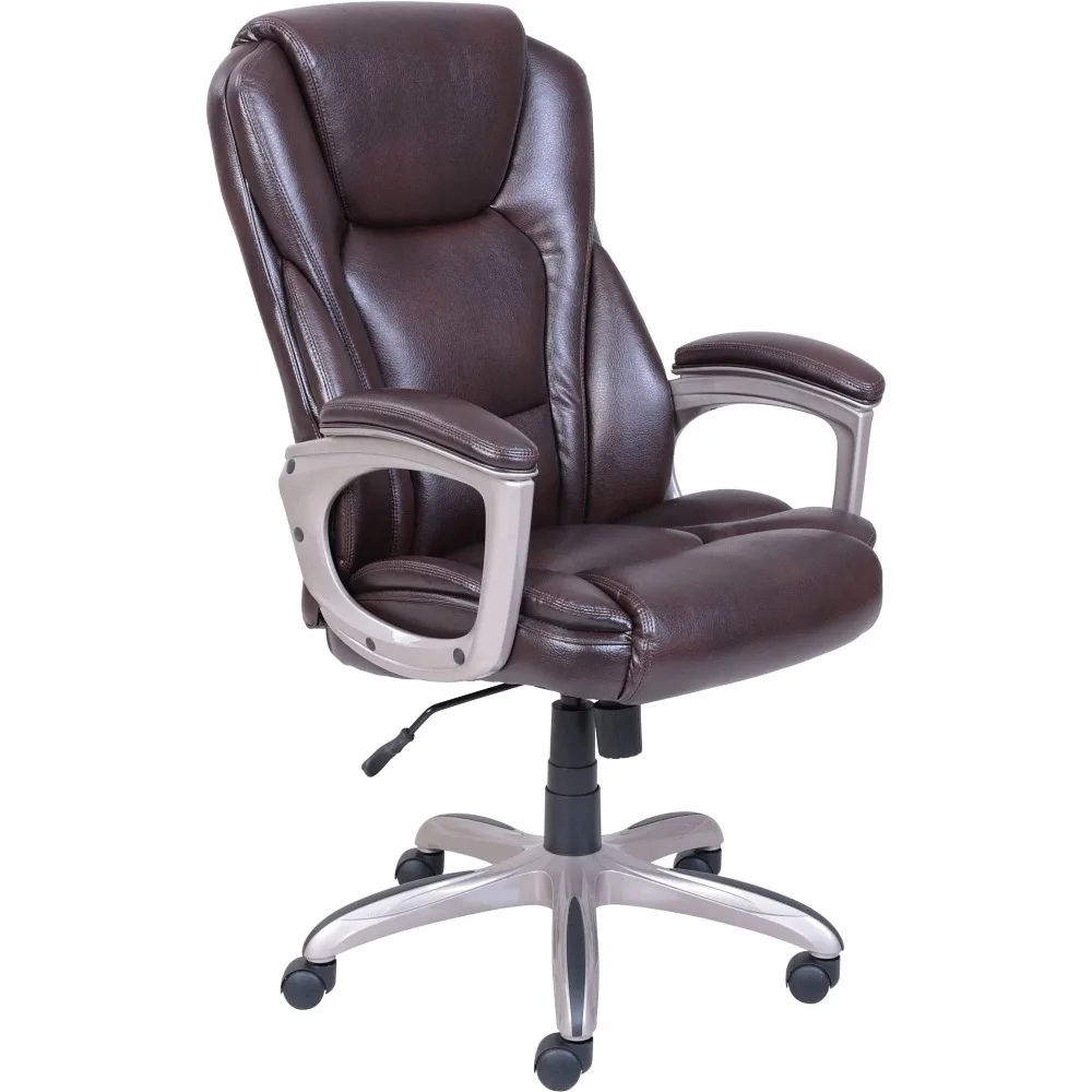 With Memory Foam, 350 Lb Capacity, Brown