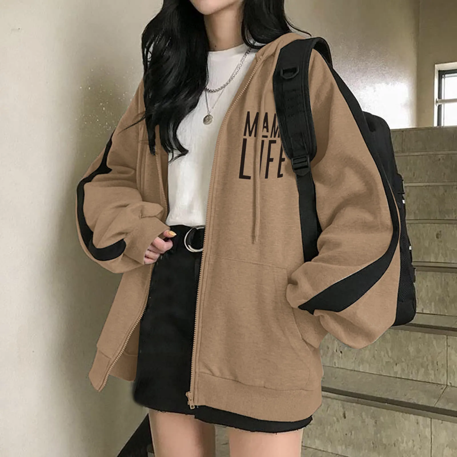 

Quarter Zip Pullover Pack Womens Zip Up Hoodie Vintage Oversized Basic Hoodies E Tunic Hoodie Women Full Zip Hoodies for Women