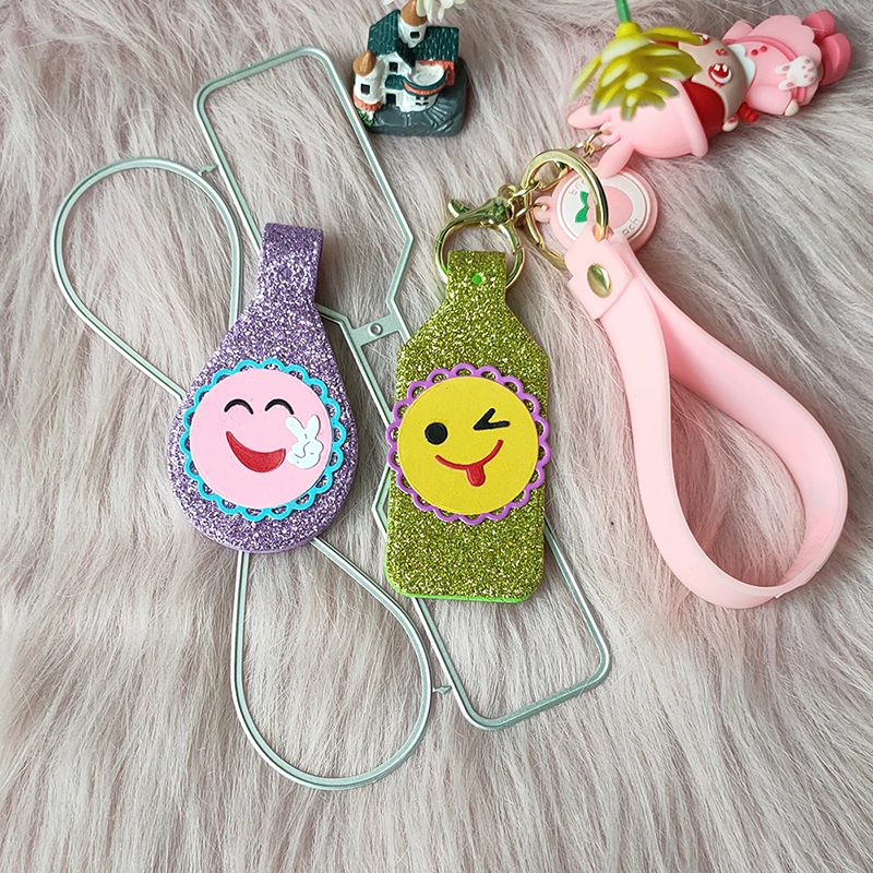 

New Key chain metal cutting die mould scrapbook decoration embossed photo album decoration card making DIY handicrafts