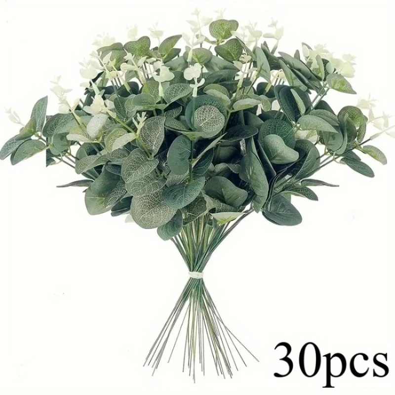 Искусственные стебли эвкалипта зелёные