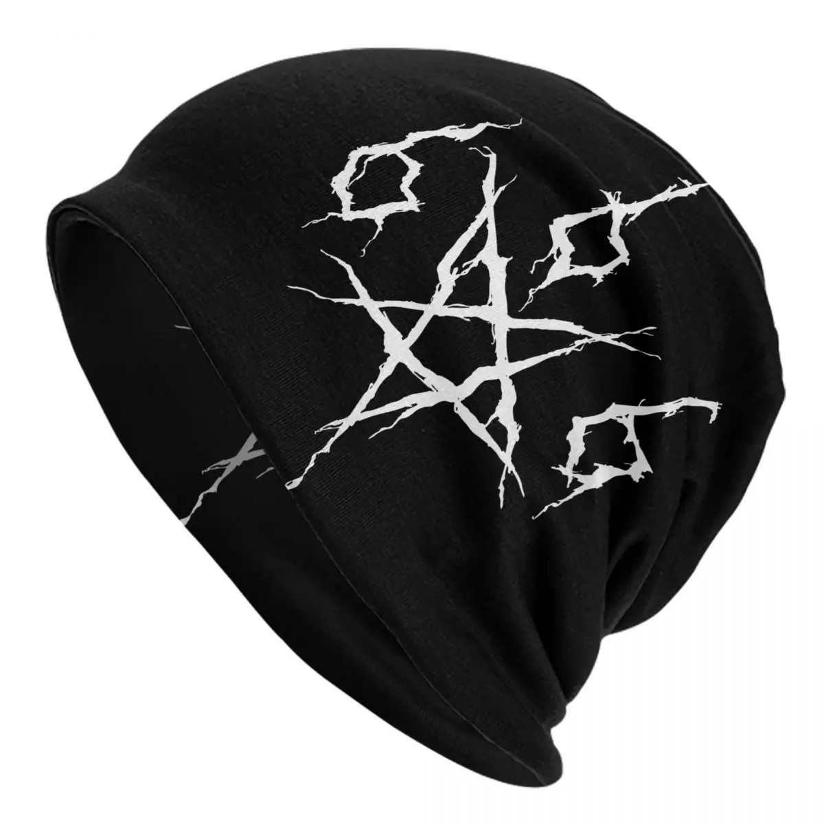 666 Adult Men's Women's Knit Hat Keep warm winter Funny knitted hat
