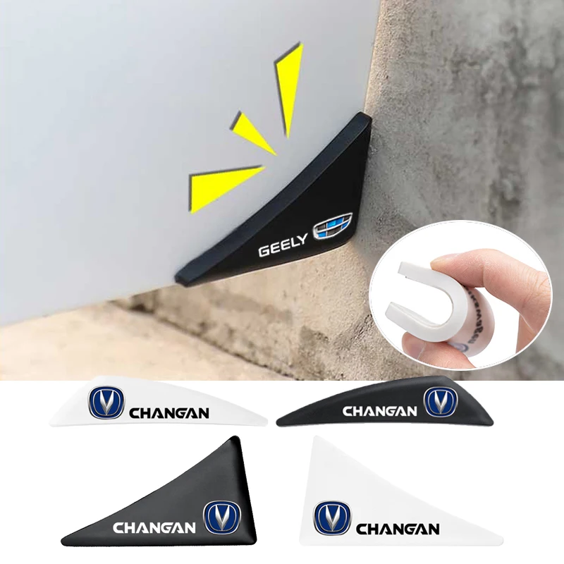 

4pcs Loading Door Bumper Edge Guard Sticker Car Styling for Chevrolet Cruze Captiva Sail Onix Corsa Aveo Sonic Spark Accessories