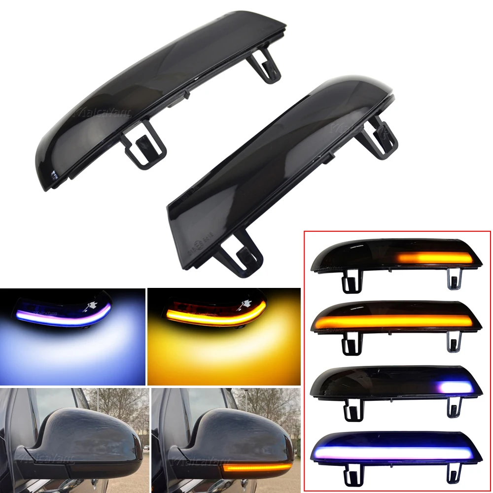 

Dynamic LED Turn Signal Lights Rearview Mirror Indicator Blinker Repeater For Volkswagen VW GOLF 5 Jetta MK5 Passat B6 B5.5 EOS