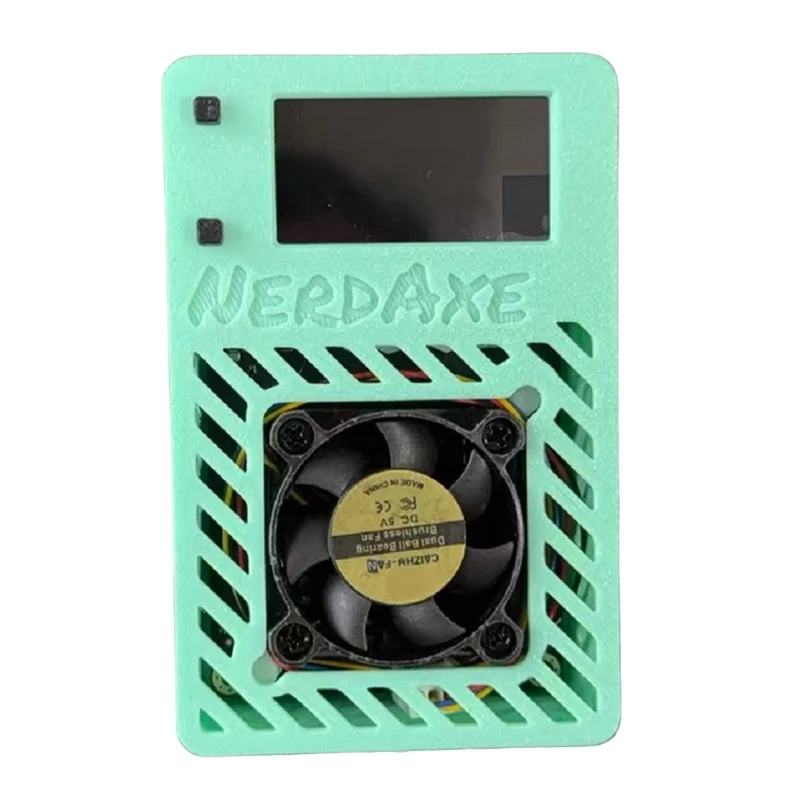 Nerdaxe Miner Nerdminer S19XP BM1366 500Gh/S ASIC Bitcoin Micro-Miner Лотерейный майнер с дисплеем BR PLUG