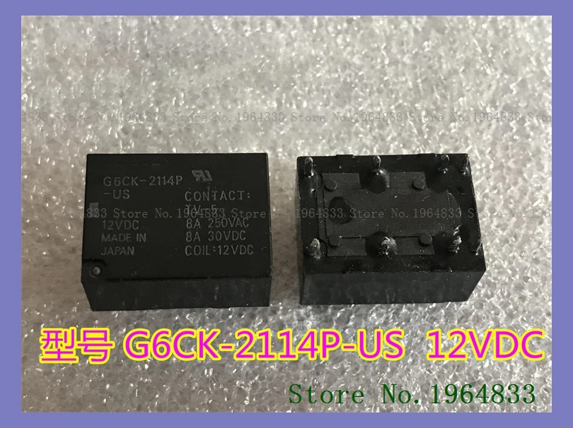 

G6CK-2114P-US 12 В постоянного тока