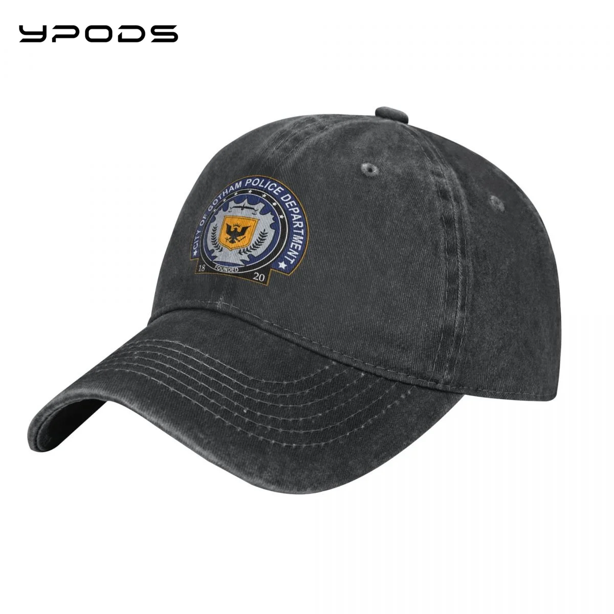 

Gotham City Police Baseball Caps for Men Women Vintage Washed Cotton Dad Hats Print Snapback Cap Hat
