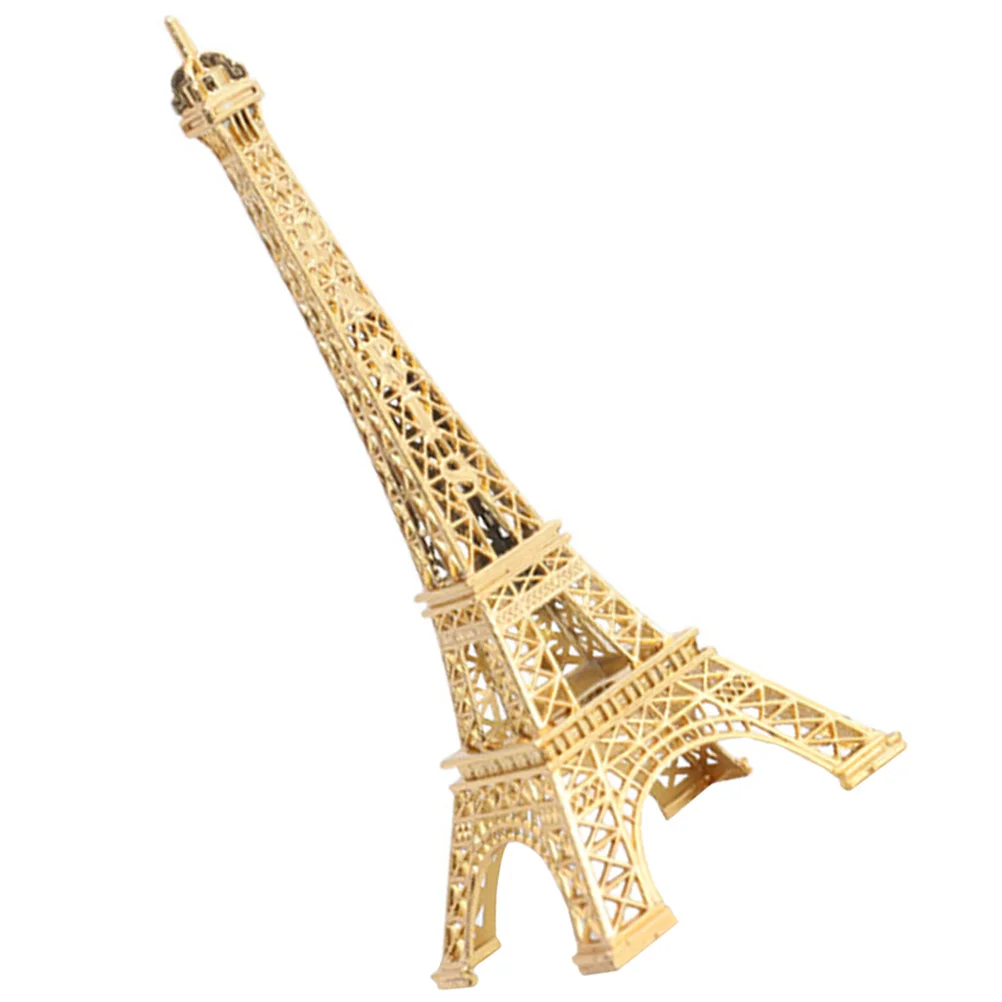 

Eiffel Tower Statue Vintage France Paris Eiffel Tower Model Mini Metal Eiffel Tower Figurine Replica Collectible Cake Topper