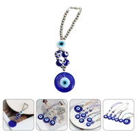 eye evil charm blue hanging turkish luck key ornament good keychain charms car decor holder pendant amulet ring lucky bead