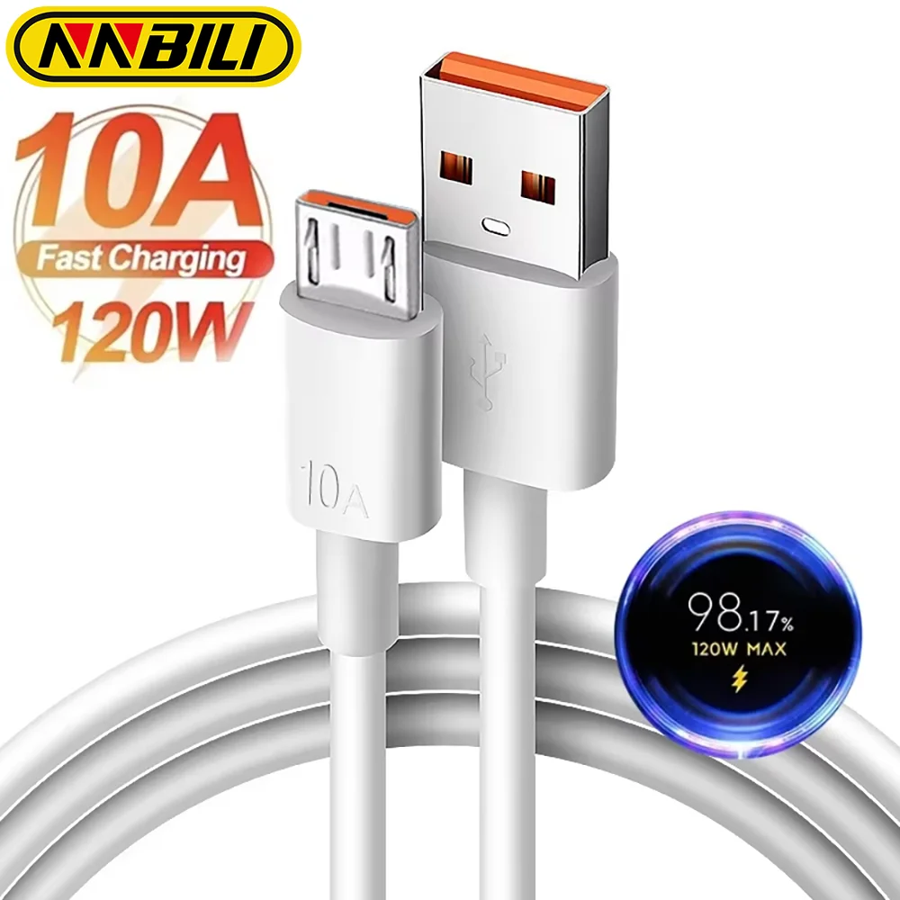 Фото NNBILI Micro USB-кабель Высокоскоростная быстрая зарядка USB-кабель для Samsung Galaxy S7 S6 PS4 MP3 TV Stick Android-телефоны Кабели для передачи данных №1