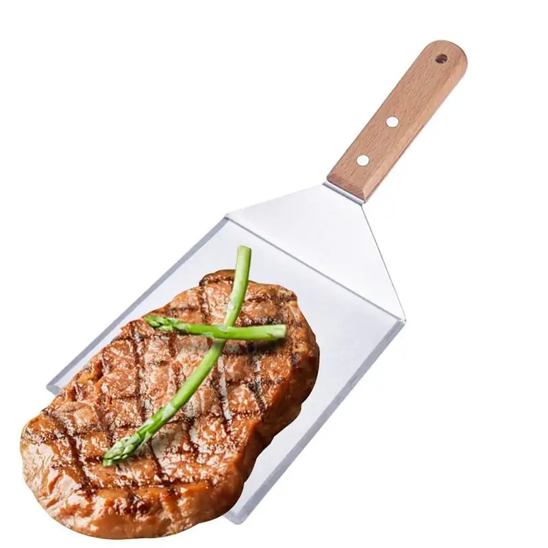 

Pizza Spatula Pizza Spatula Paddle Stainless Steel Pizza Turning Peel Pizza Oven Accessories For Salad Bread Peel Cake Pastry