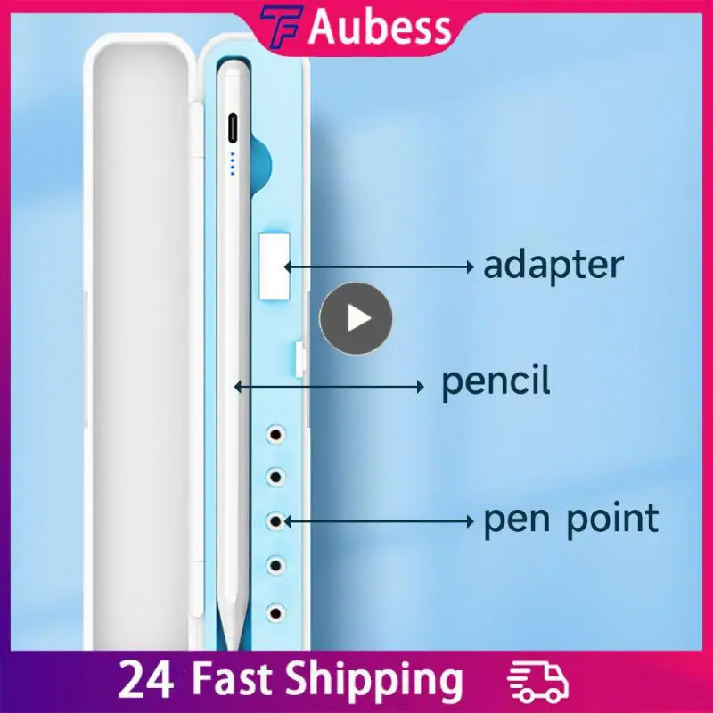 Case Fresh Color Lightweight Accessories Pen Holder Refill Box Purple