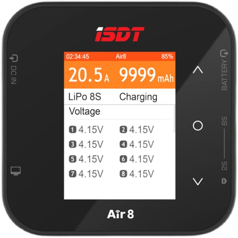 

ISDT Air8 New Smart Charger Balanced Charging 20A500W 8S High Current Balanced Charging