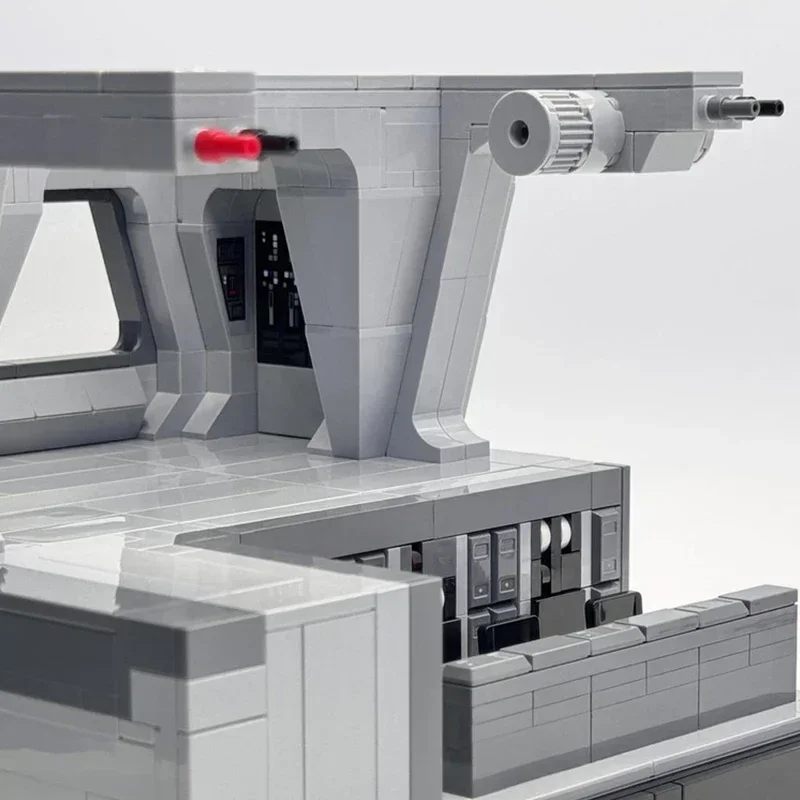Модель фильмов со звездами MOC строительные кирпичи военный корабль командная