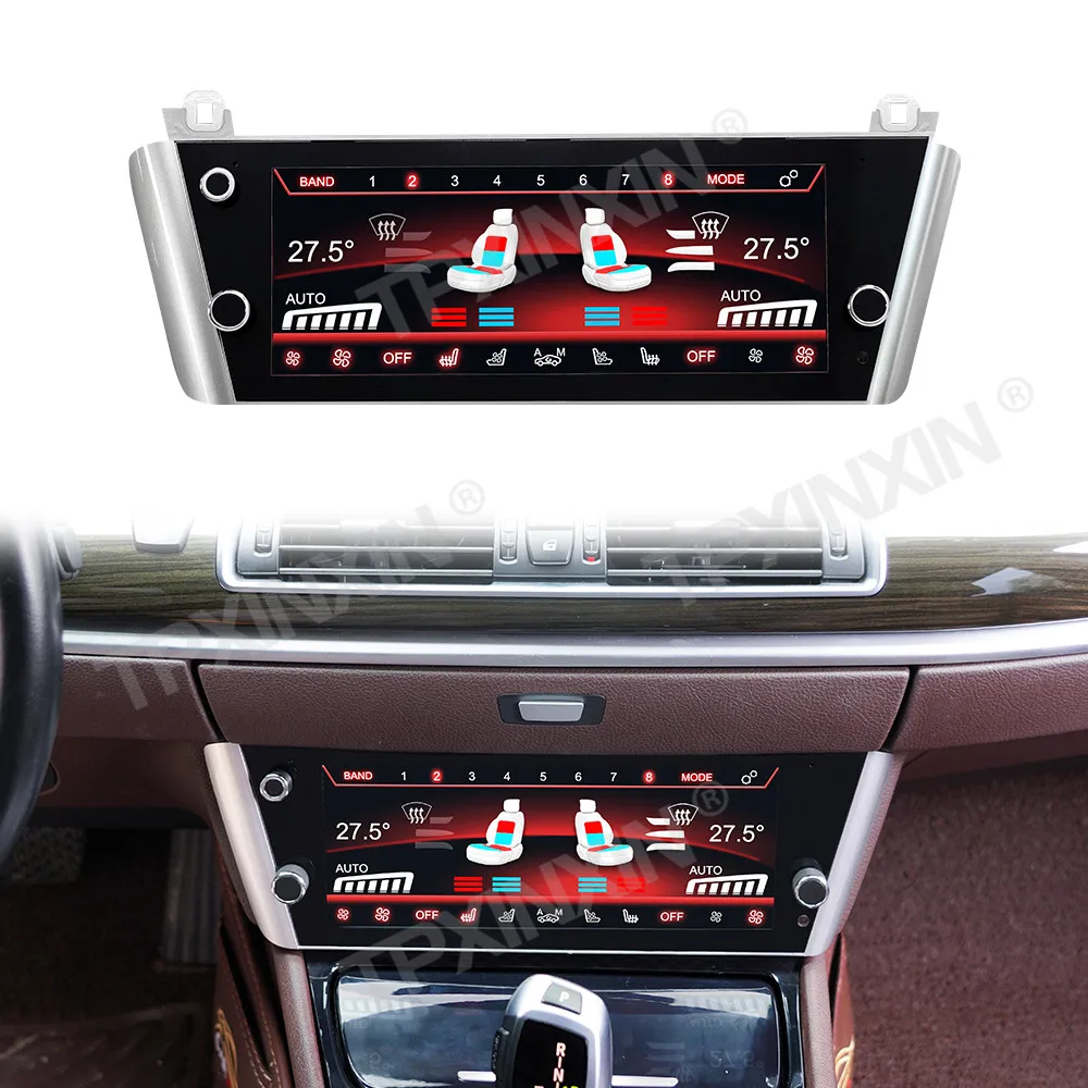 

Система кондиционирования воздуха для BMW 5 серии F10 F11 5GT F07 F18 M5 2010-2018 панель переменного тока сенсорный ЖК-экран для контроля климата