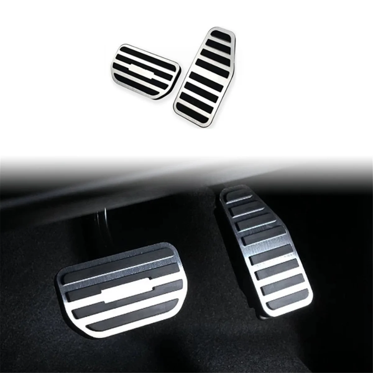 Нескользящая накладка на педаль газа для Suzuki Solio / Bandit 2021-2023 из алюминиевого