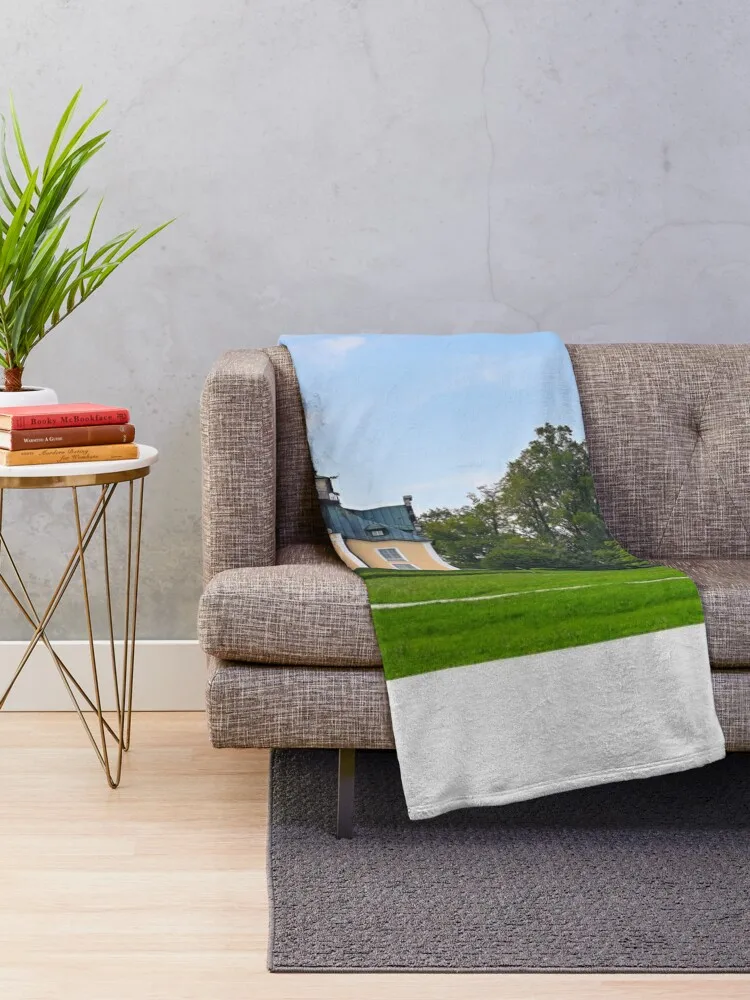 Вилла Тоскана красивое старое здание в юных девушек верхнее австрийское одеяло