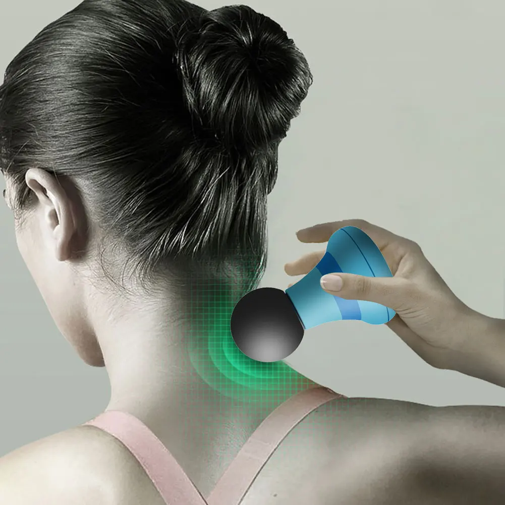 

Mini Portable Fascia Gun Deep Relaxation Massager Pocket Electric Body Muscle Massage Pain Relief Body Back Neck Massager