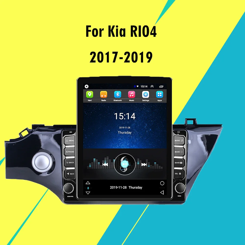 

9.7" Tesla Screen For KIA RIO4 2017-2019 Car Multimedia Player GPS Navigator 4G Carplay Android Autoradio Stereo Head Unit