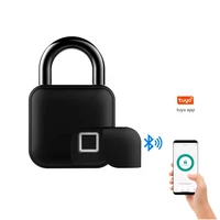 fingerprint padlock tuya bluetooth waterproof smart padlock cabinet lock cabinet lock dormitory anti theft bag luggage lock