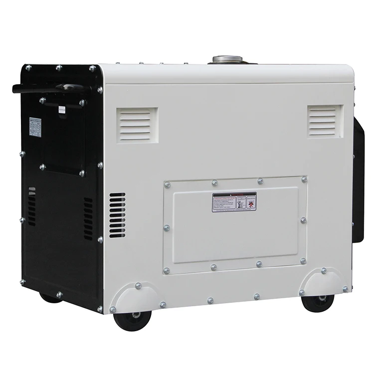 JAVarns 5 кВт бесшумный генератор для домашнего использования дизельный с воздушным