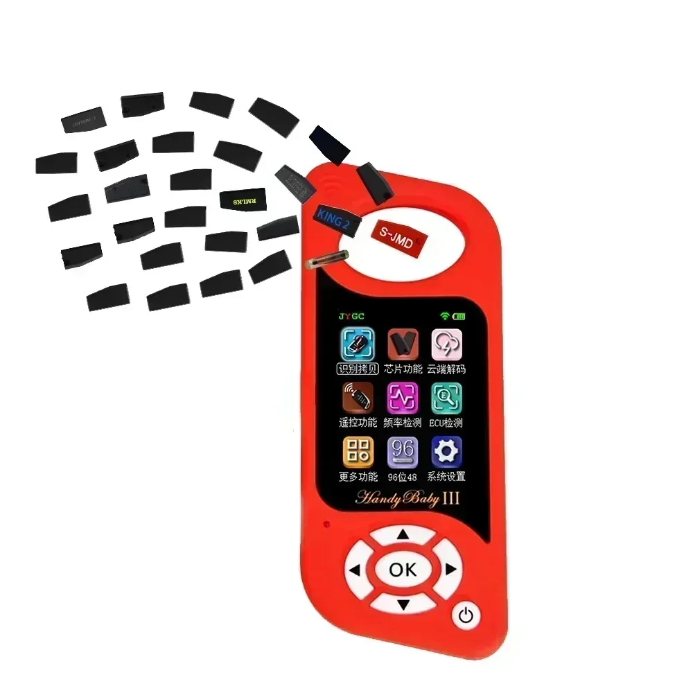 Новейший JYGC Handy Baby III Wi-Fi/версия Bluetooth удаленный генератор 3 ID46/47/4D/48/70/83/T5/красный/King