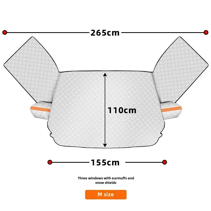 

Новинка 2025 года, солнцезащитный козырек на лобовое стекло автомобиля, зонтик, теплоизоляция, блокирующий снег, чехол на лобовое стекло, солнцезащитный козырек на четыре сезона, защита от снега