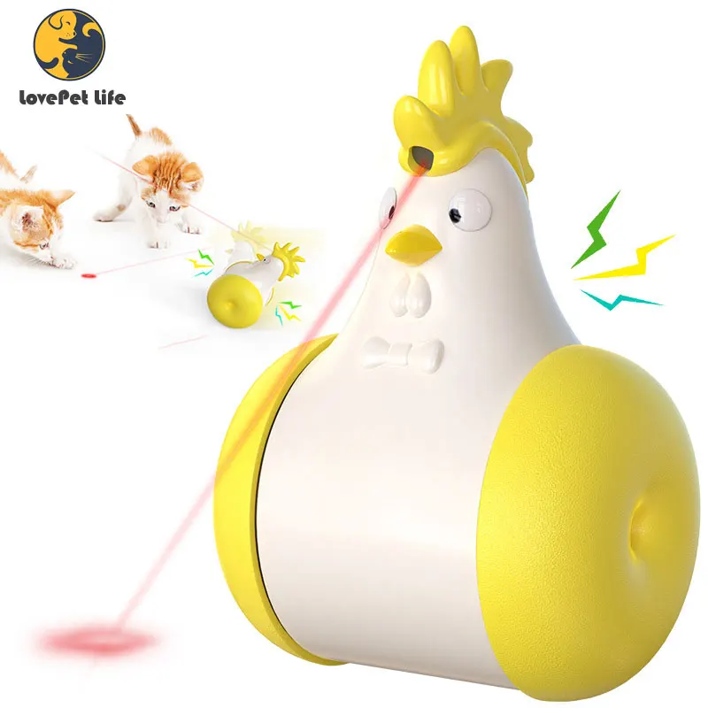 

Cat Toy Laser USB Charging Cat Interactive Toy Infrared Laser Chicken Funny Cat Electric Boring Artifact Pet Educational Toy
