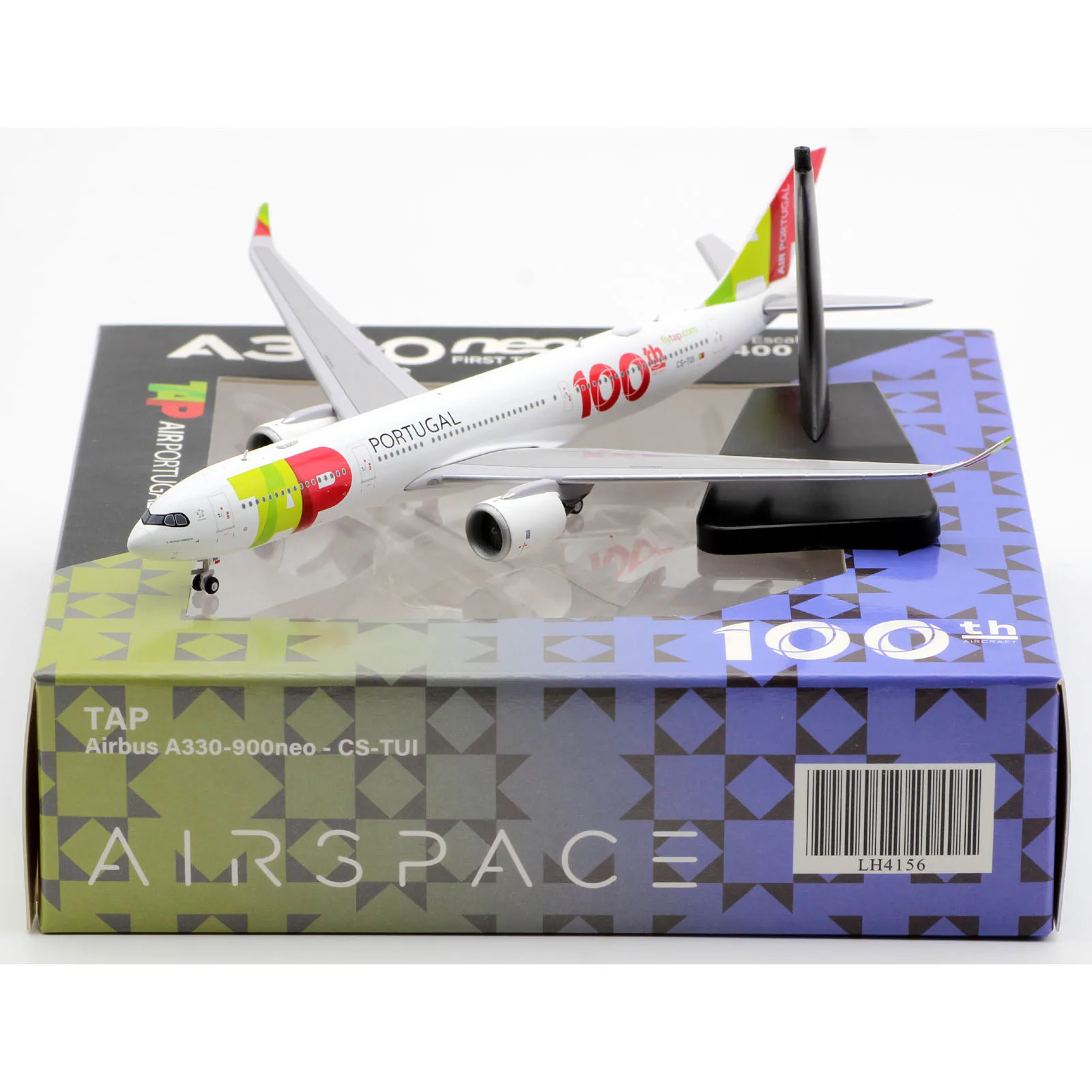 

Коллекционный самолет из сплава LH4156, модель JC Крылья 1:400 TAP Air Португалия «StarAlliance»
