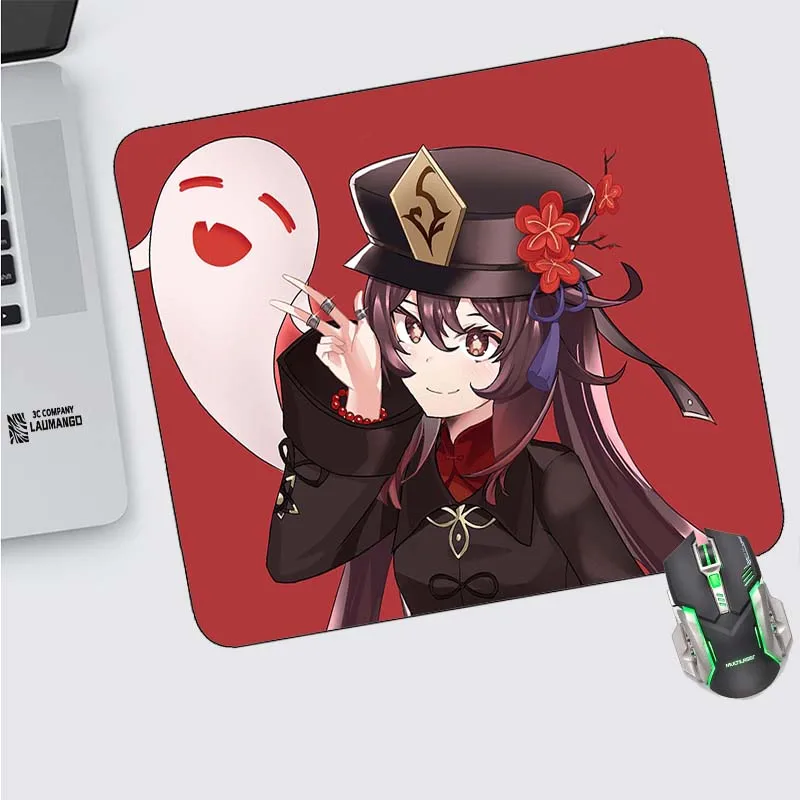 

Аниме Коврик для мыши Genshin Impact, игровые аксессуары, коврик для мыши, компьютерный Настольный коврик, игровой коврик для клавиатуры, кабинета,...