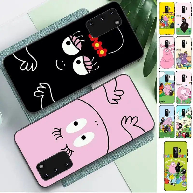 

Cartoon Barbapapa Phone Case for Samsung S10 21 20 9 8 plus lite S20 UlTRA 7edge