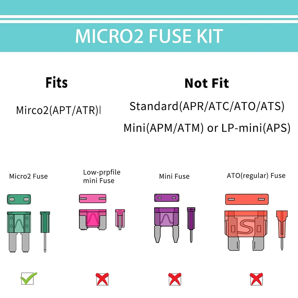 Набор предохранителей Micro-84 шт. в ассортименте