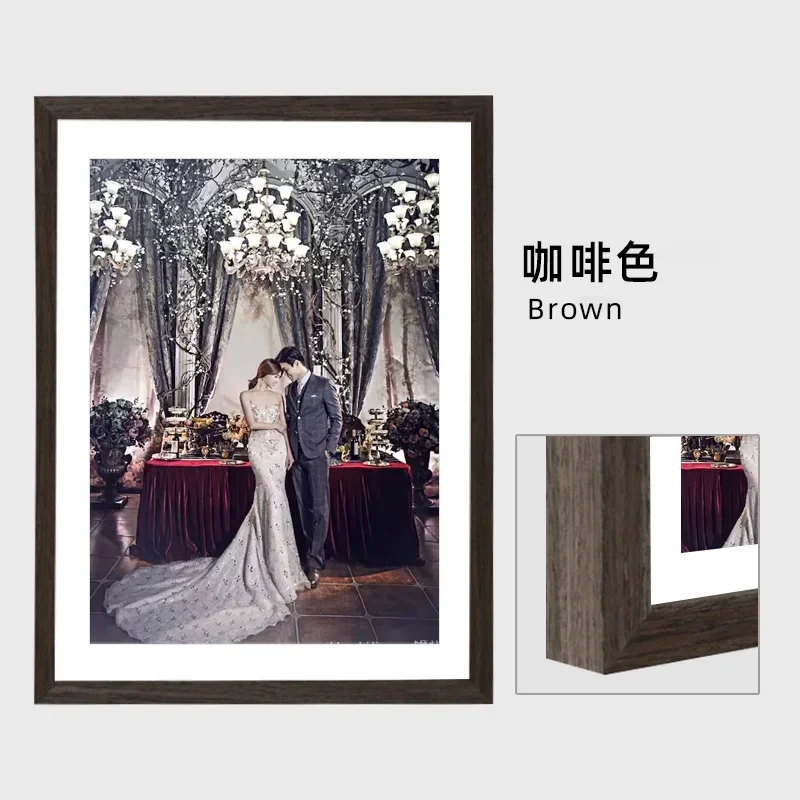 Фоторамка большого размера DIY холст винтажная картина рамка Настенный декор