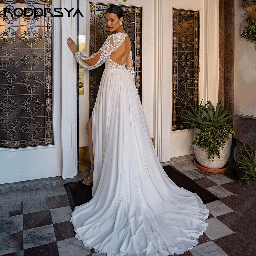 Рисунок 2 - RODDRSYA Свадебное платье с длинными