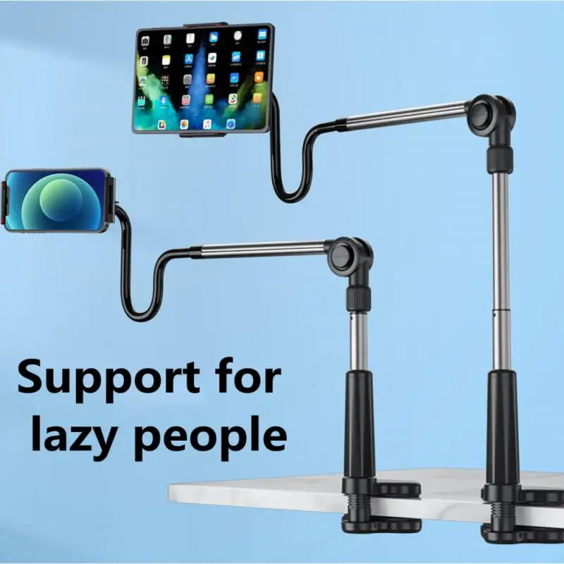 

Universal Mobile Phone Holder Flexible Lazy Holder Adjustable Cell Phone Clip Home Bed Desktop Mount Bracket Smartphone Stand