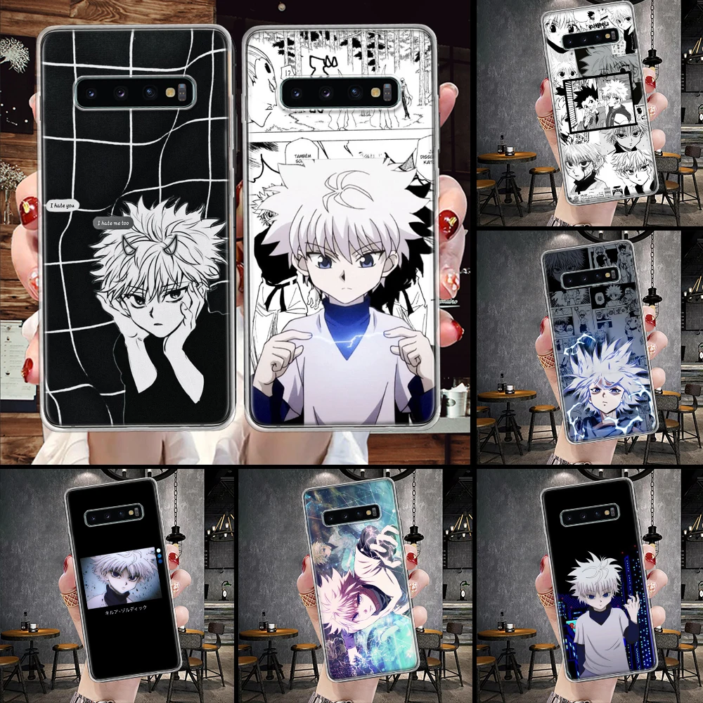 Чехол Killua Hunter HXH для телефона Samsung Galaxy S21 S20 FE S22 S23 S24 Ultra S10 Plus S9 + S8 S10E мягкий чехол