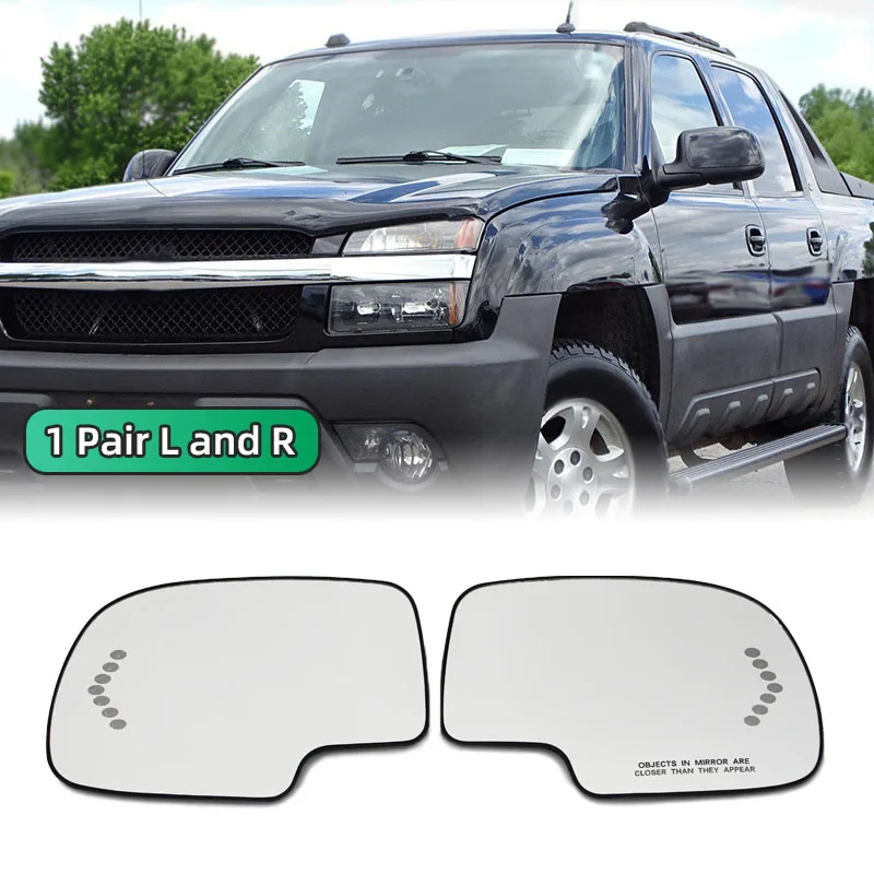 

Боковое Зеркало С Подогревом, Широкоугольное Зеркало Заднего Вида Для Chevrolet Silverado Tahoe 1500 3500