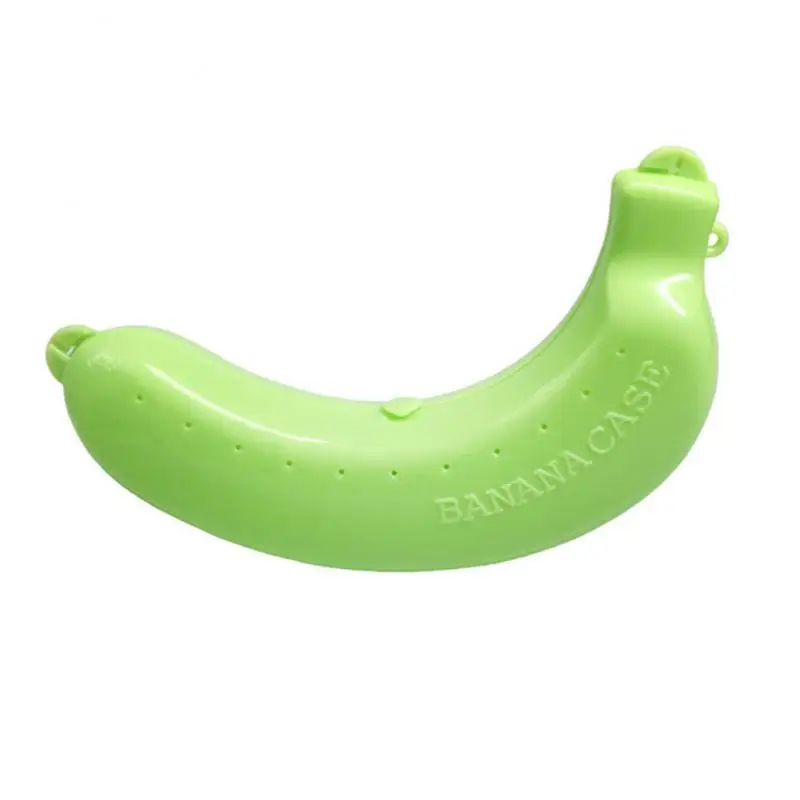 Контейнер для хранения бананов путешествий милый дорожный контейнер фруктов